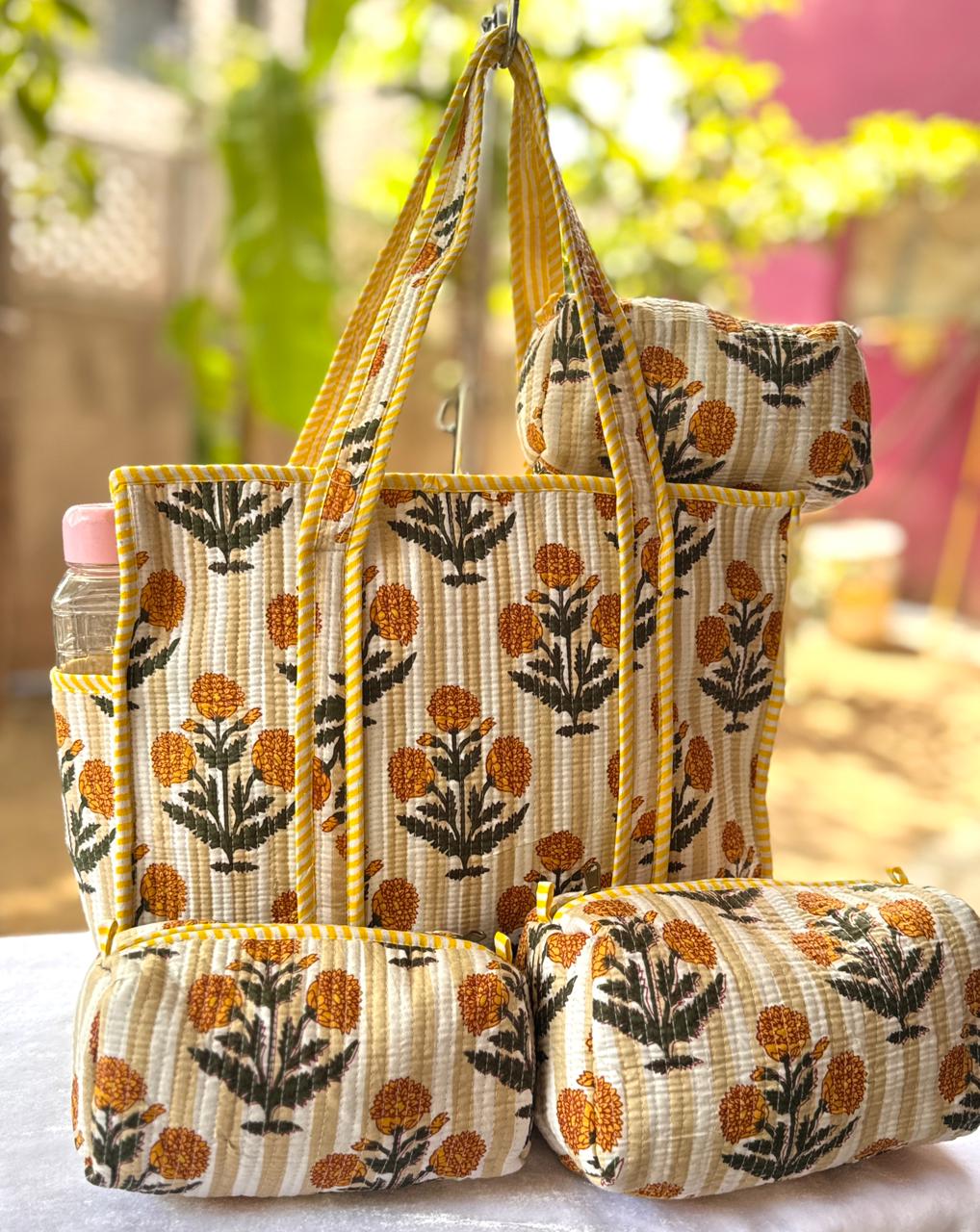 Quilted Hand Bag