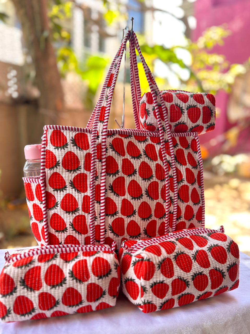 Quilted Hand Bag