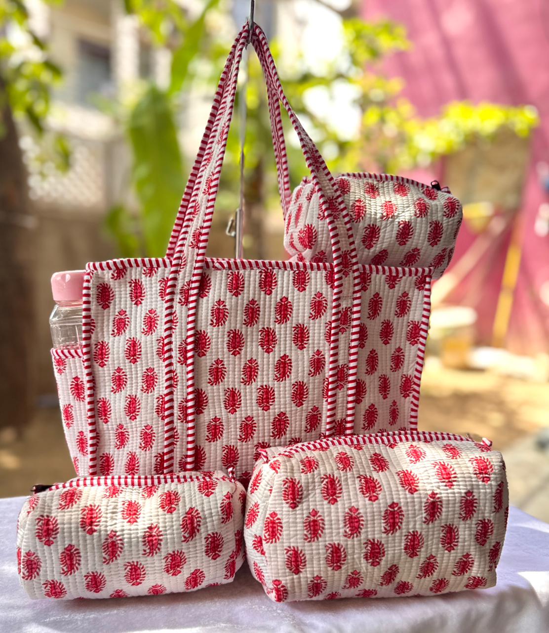Quilted Hand Bag