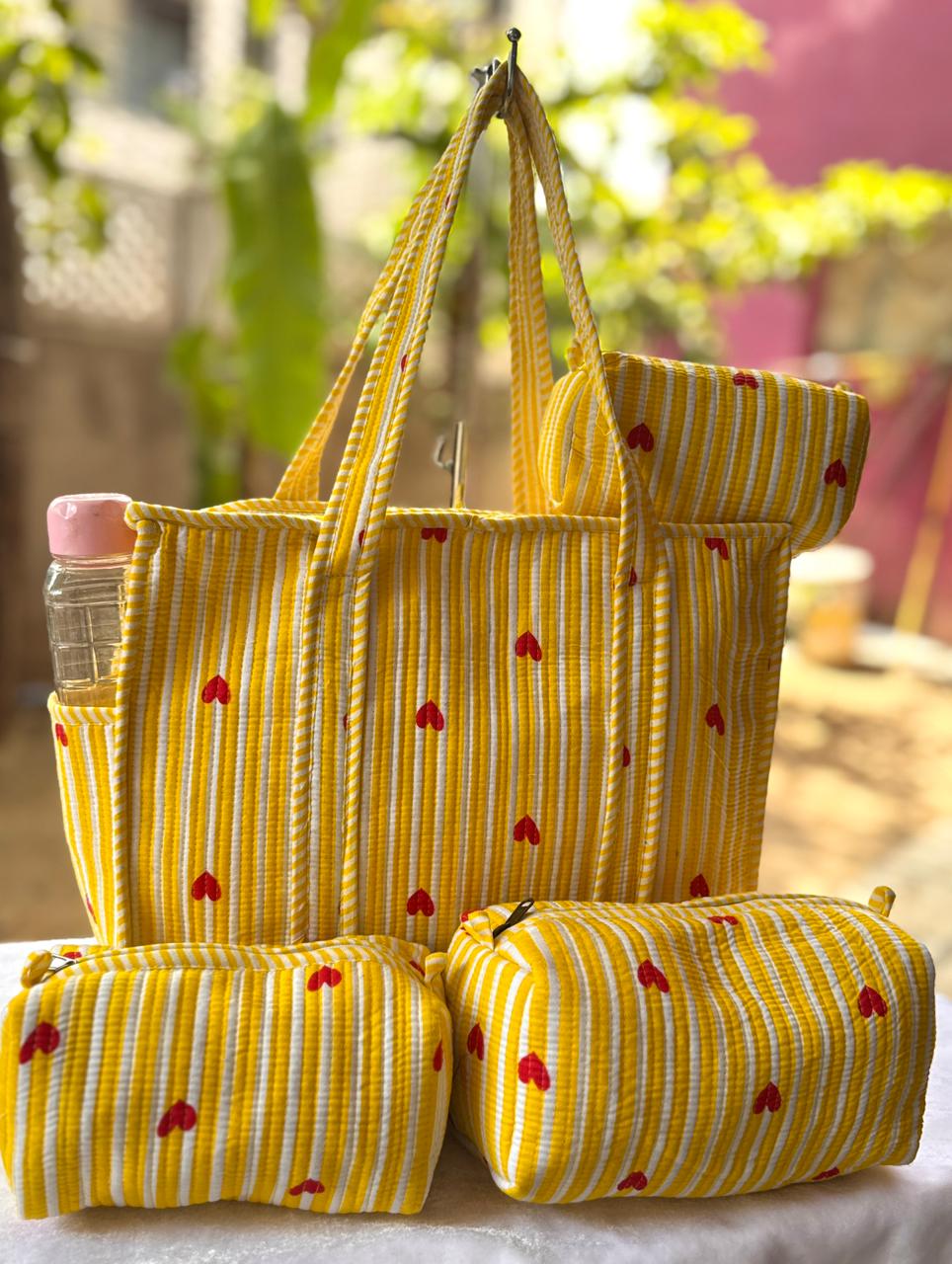 Quilted Hand Bag