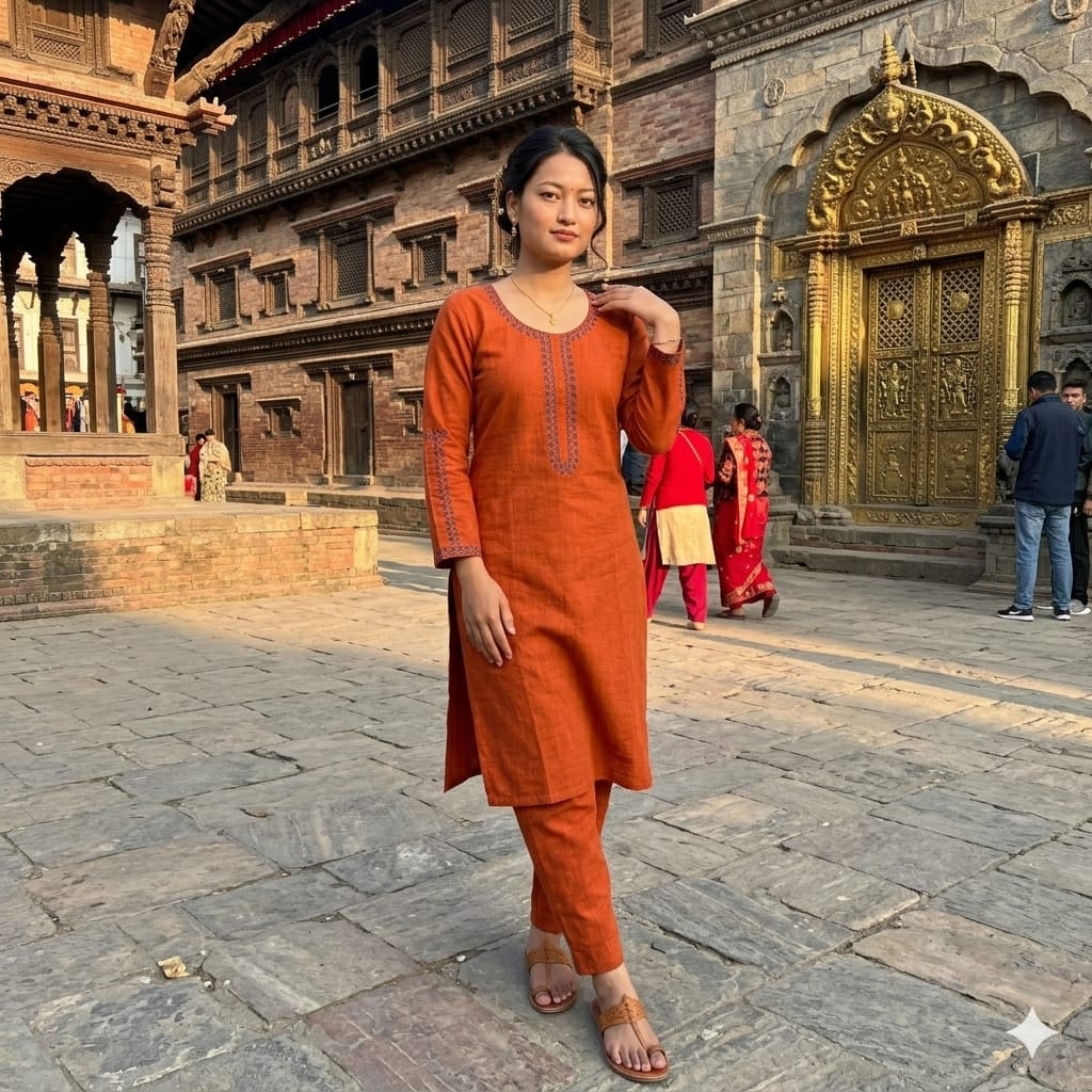 Threaded Elegance Kurta Set