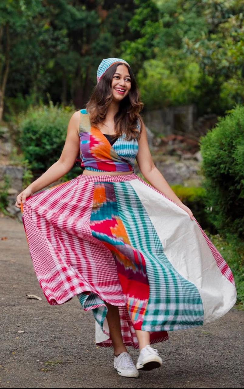 Exclusive Gamchha Skirt