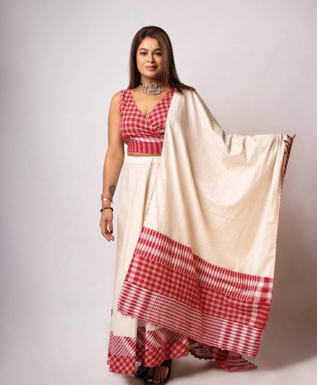Exclusive Gamchha Skirt
