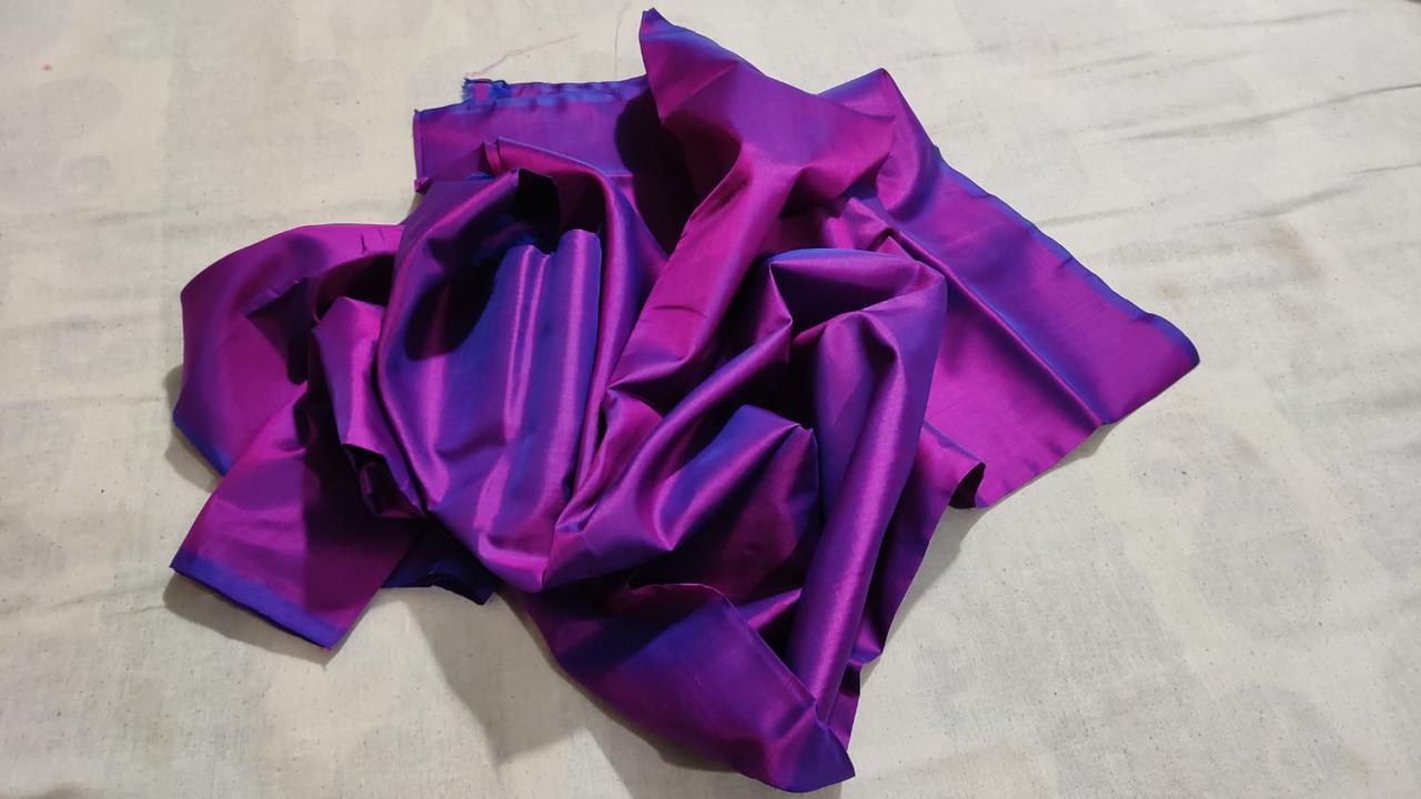 Pure Bishnupuri katan with blouse piece