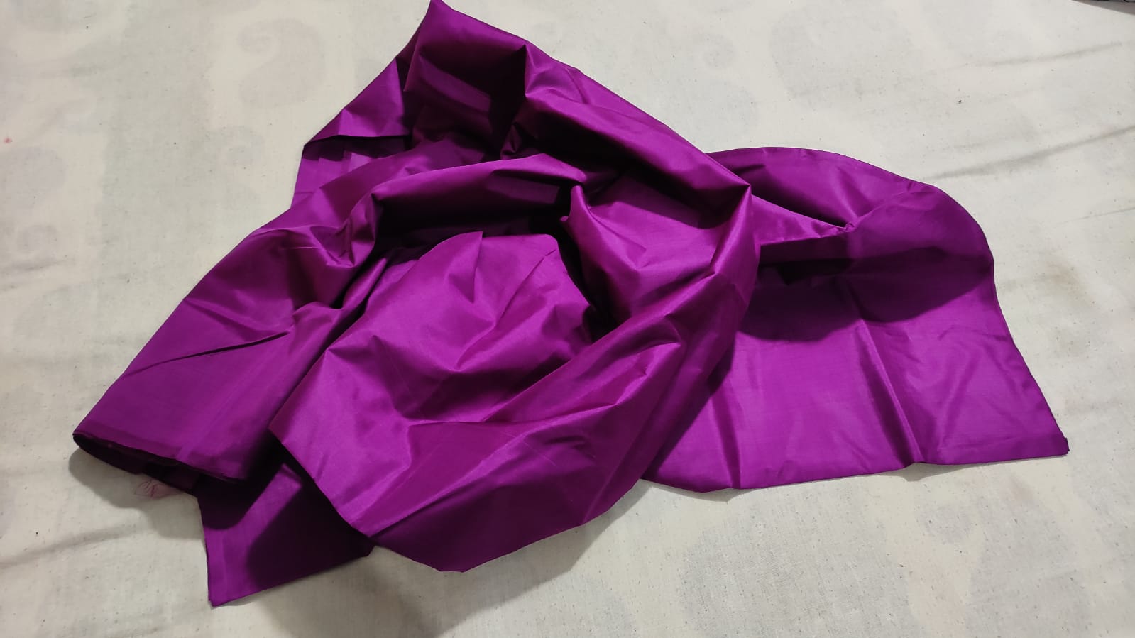 Pure Bishnupuri katan with blouse piece