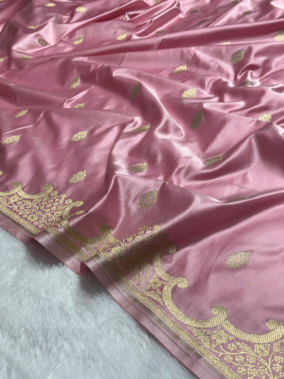 BANARASI HANDLOOM MASHRU SILK