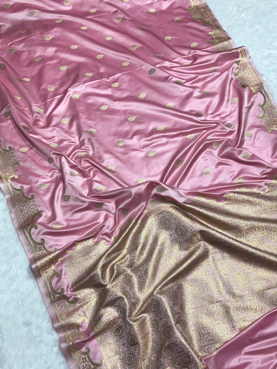 BANARASI HANDLOOM MASHRU SILK