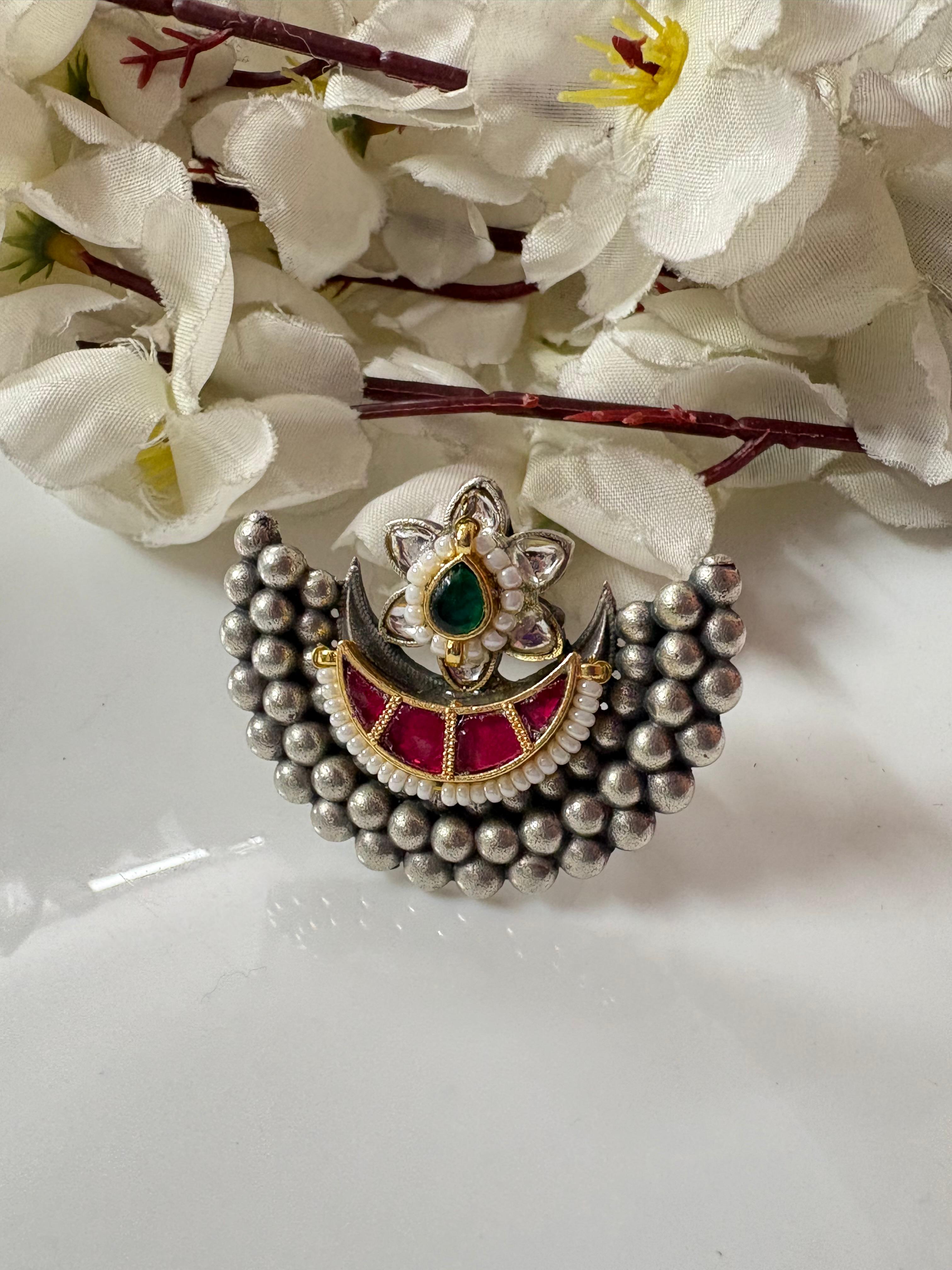 KUNDAN MULTICOLOURED FINGER RINGS